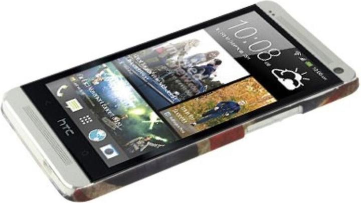 Produktbild König Design Schutzhülle Handyhülle Kunststoff Gehäuse für Handy HTC One M7 England (OnePlus X)