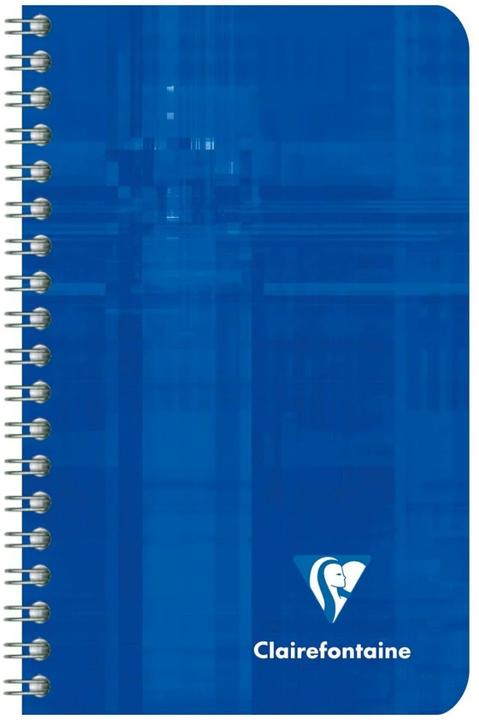 Produktbild Clairefontaine Notizheft Matris, 50 Blatt, 7.5x12cm, 4mm kariert,assortiert (A7, Kariert, Harter Einband)