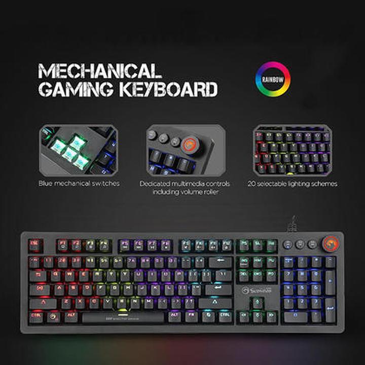 Actual product image Marvo Keyboard KG917 (US, Cable)