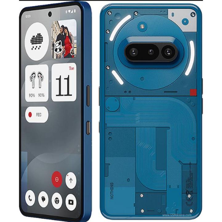Image du produit Nothing Phone (3a) (256 Go, Bleu, 6.77", Double SIM, 5G)