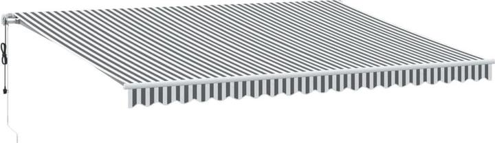 Produktbild vidaXL Markise Gelenkarmmarkise Sonnenmarkise Automatisch mit LED 500x350cm (5 m)