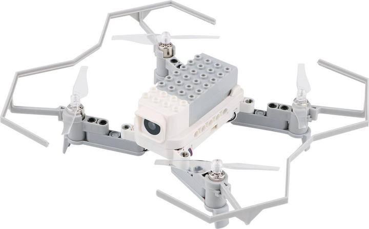 Actual product image LiteBee Drone V2 in building block system for STEM