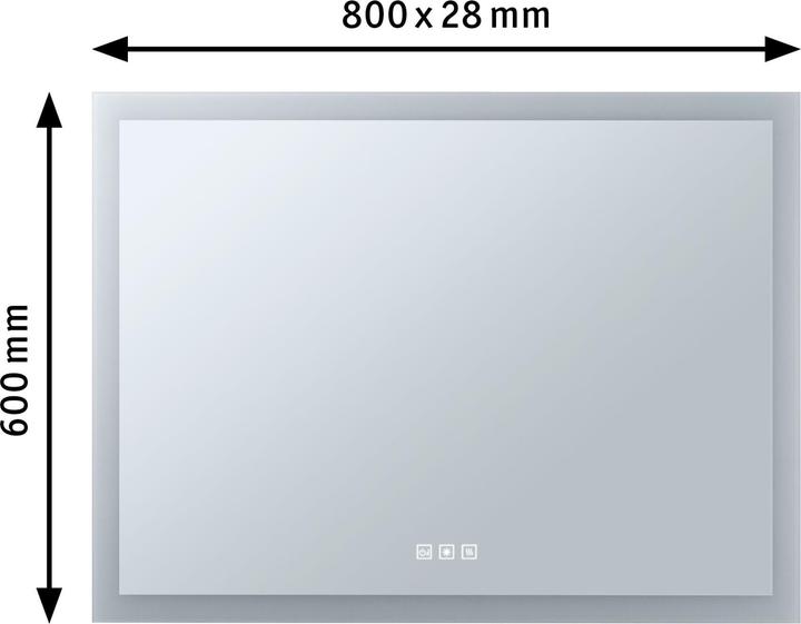 Produktbild Paulmann Kosmetikspiegel Mirra (2700 lm)