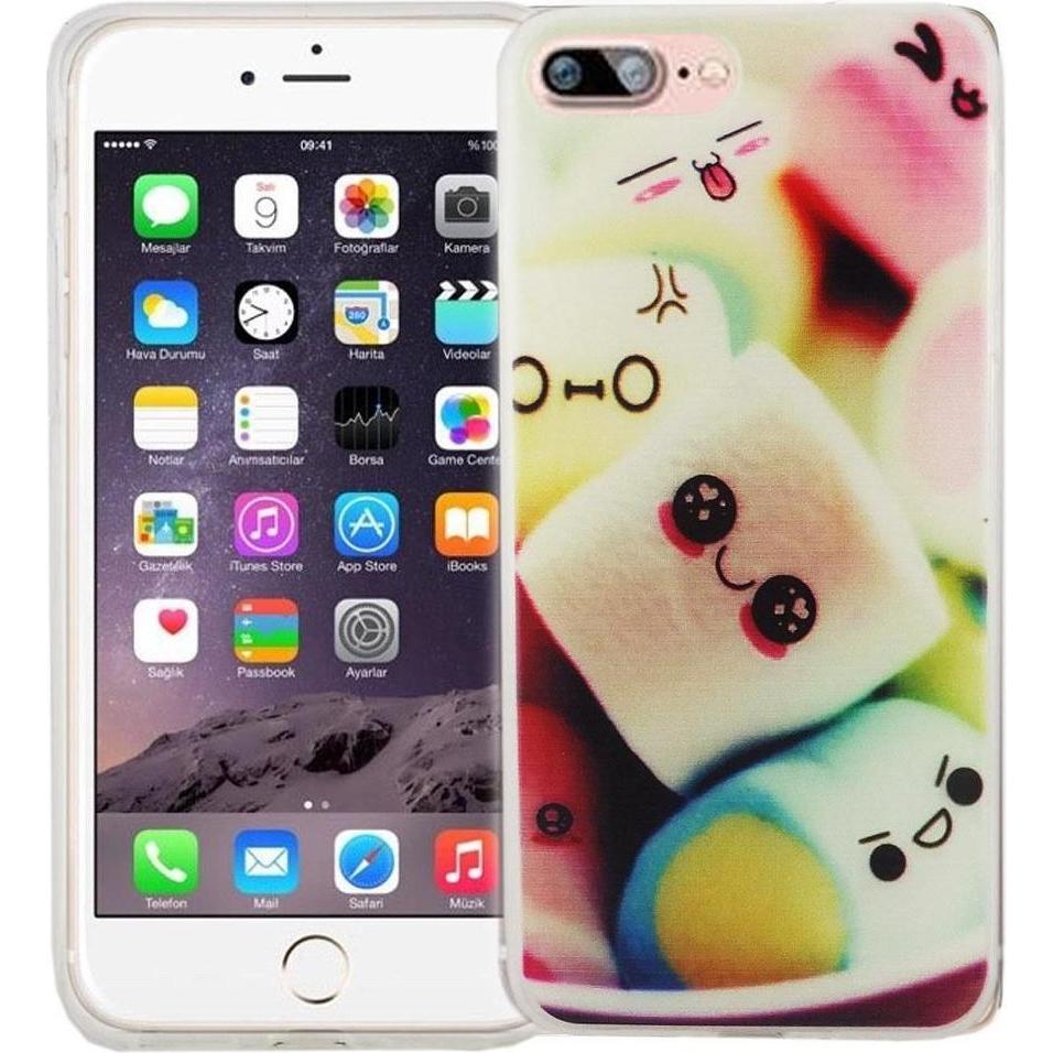 Thumbnail - König Design Apple iPhone 8 Plus Hülle Case Handy Cover Schutz Tasche Schutzhülle Bumper Bunt (Apple iPhone 8 Plus), Sma...