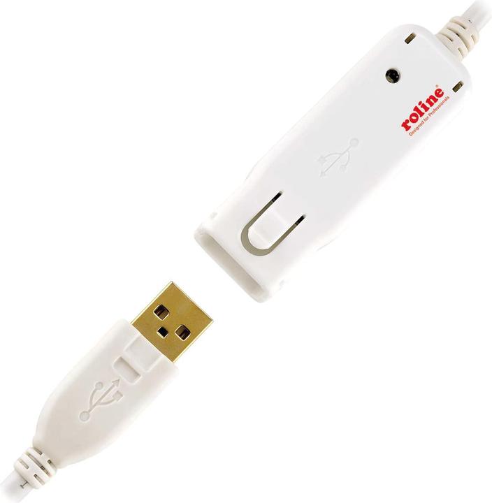 Actual product image Roline Active repeater cable for 12.04.1085 (12 m, USB 2.0)