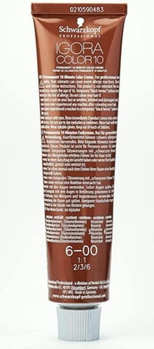 Immagine prodotto Schwarzkopf Professional Igora Color10 colore dei capelli (6-00 Biondo scuro natura extra)