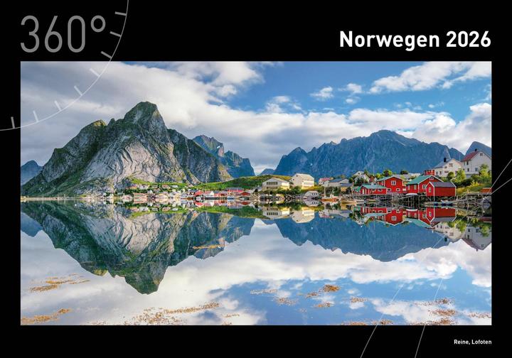 Immagine prodotto Calendario Premium Norvegia 2026 (50 x 35 cm)