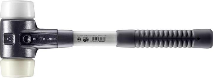 Actual product image Halder SIMPLEX soft-face mallet, superplastic / nylon with reinforced malleable cast iron housing and