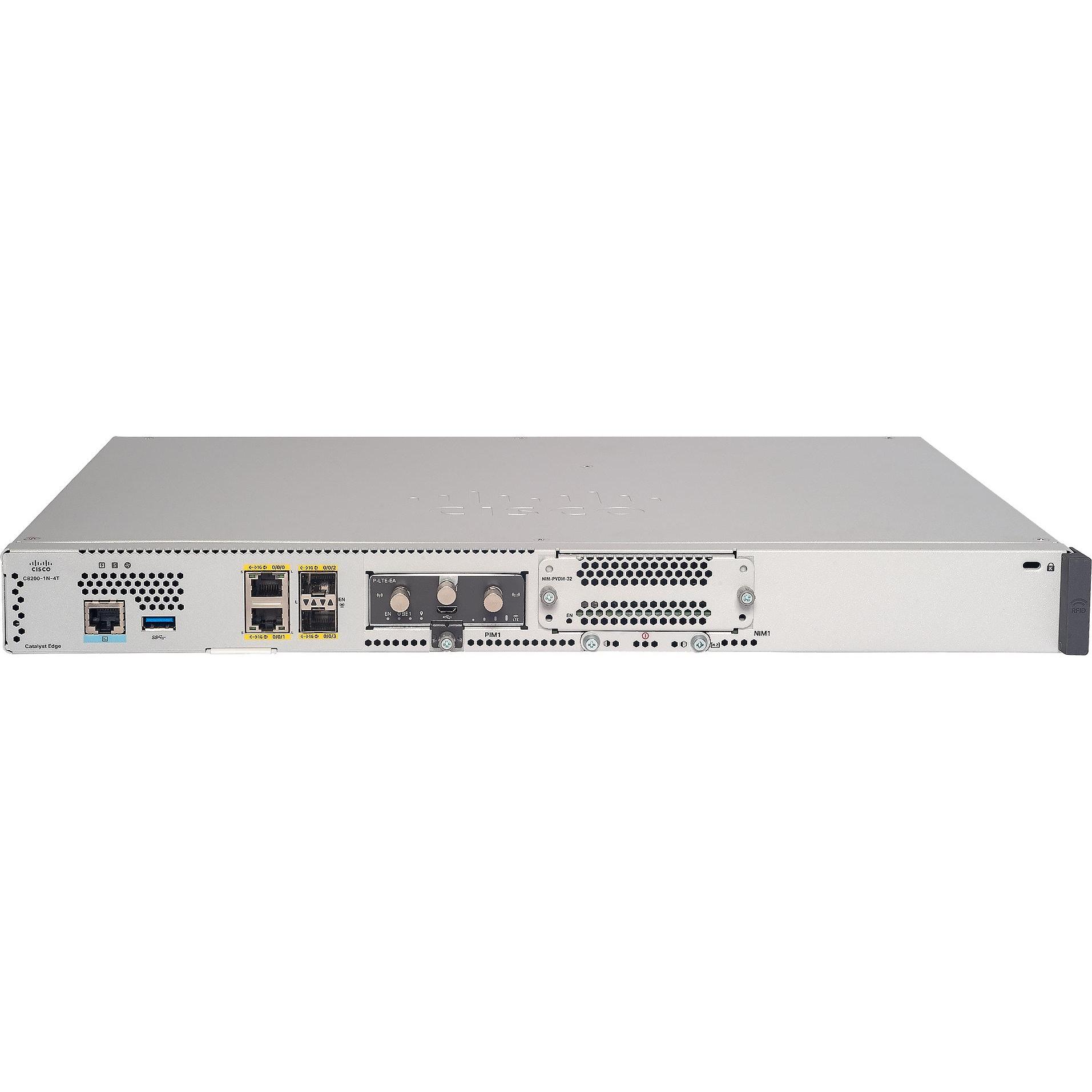 Thumbnail - Cisco Catalyst C8200-1N-4T Router: - 8GB, Router, Grau