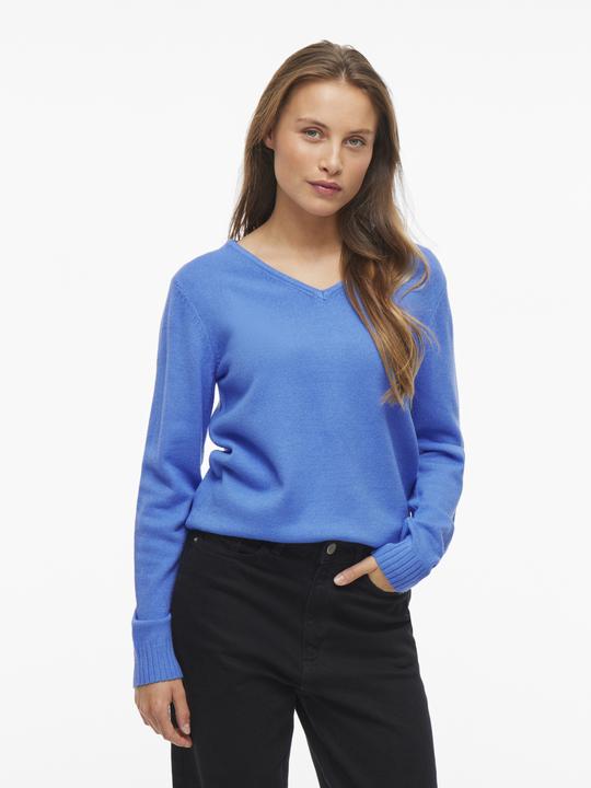 Image du produit Vila Pull en maille à col en V (L)