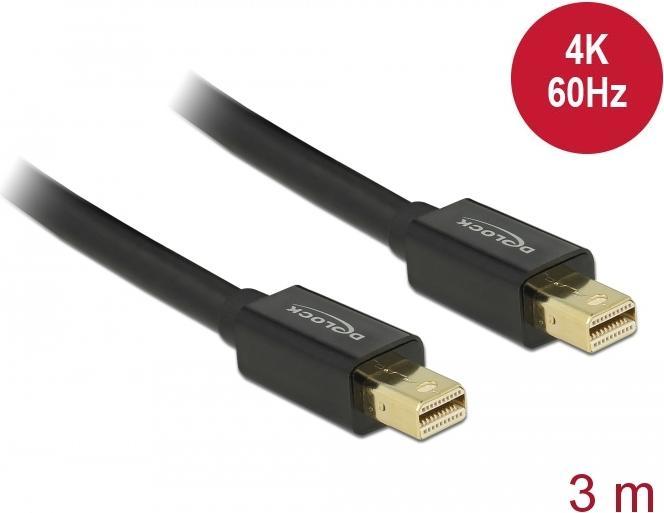 Image du produit Delock Mini DisplayPort — Mini DisplayPort (3 m, DisplayPort, 1.2)