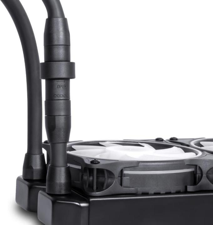 Actual product image Alphacool Eisbaer Pro Aurora 420 CPU AIO