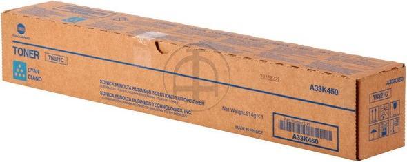 Actual product image Konica Minolta Tn-321c (C)