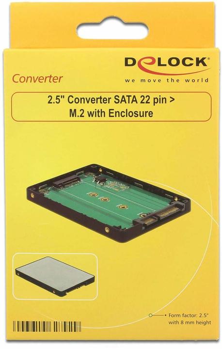 Produktbild Delock M.2 zu SATA Adapter
