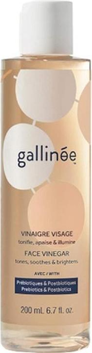 Dermalogica Face Vinegar Natural Hydrating Prebiotic Facial Cleansing Toner with Lactic Acid and Hibisc (Gesichtswasser, 200 ml)