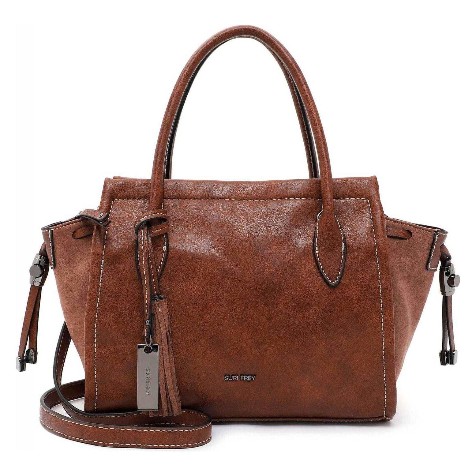 Suri Frey, Damen, Tasche, Shopper Kally, Braun, (8 l)