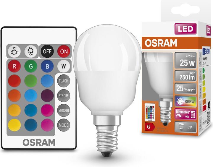 Immagine prodotto Osram Stella classica P (E14, 250 lm, 1 x)