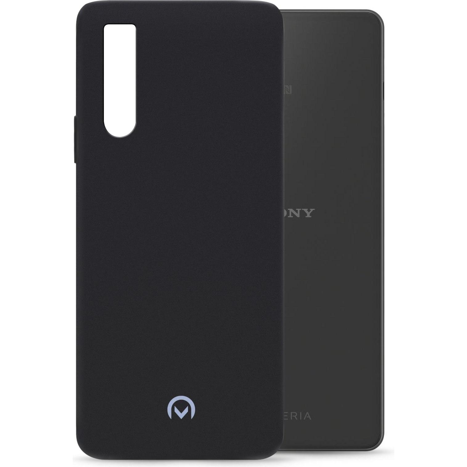 Mobilize Gummi-Gelly-Hülle (Sony Xperia 10 IV), Smartphone Hülle, Schwarz