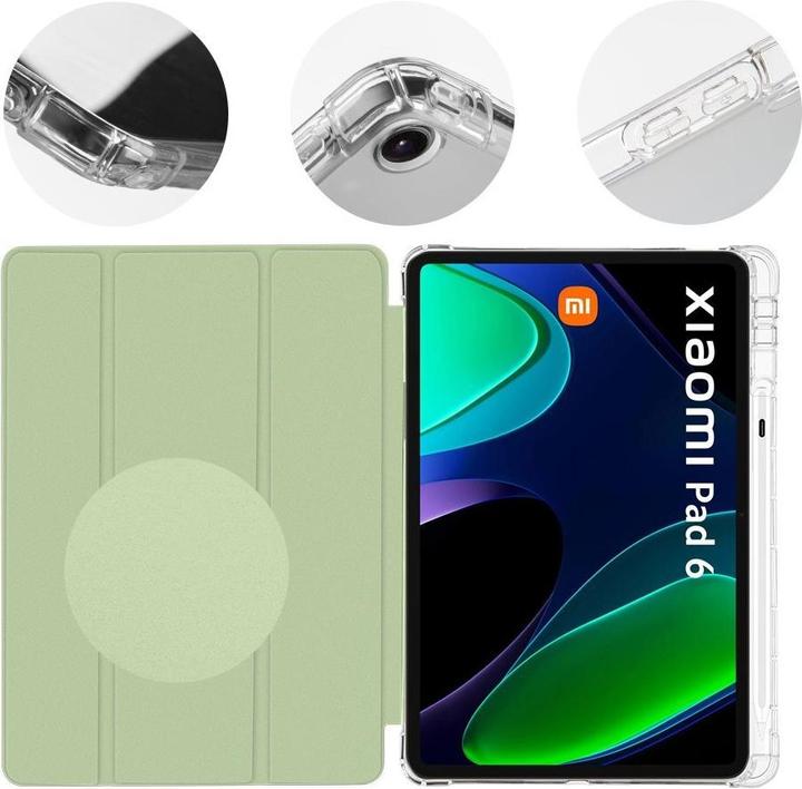 Produktbild NoName OBAL:ME MistyTab Case for Xiaomi Pad 6 Light Green (Xiaomi Pad 6)