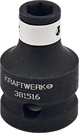 Actual product image Kraftwerk Impact bit adapter for bits