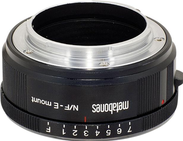 Produktbild Metabones Adapter Nikon G Objektiv an Sony E Mount Kamera