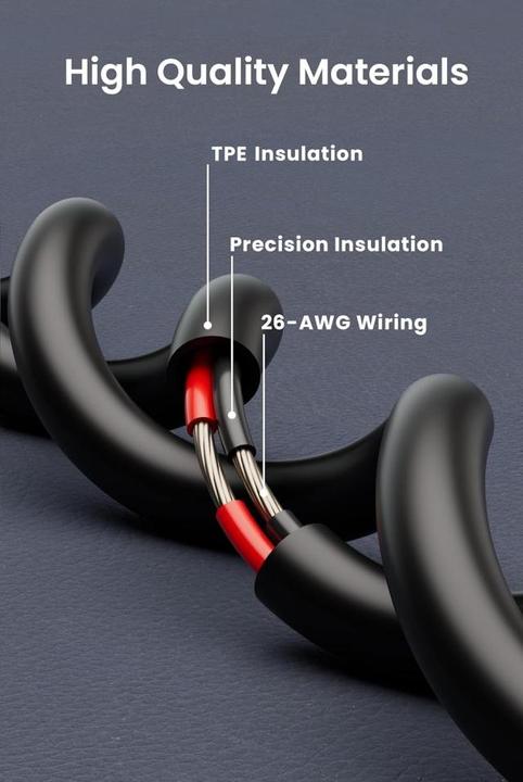 Image du produit PowerGuard USB-A zu Shokz OpenRun Kopfhörer Ladekabel (1m, USB)