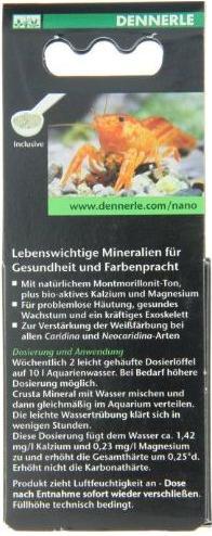 Produktbild Dennerle Nano Crusta Mineral (Garnelen)