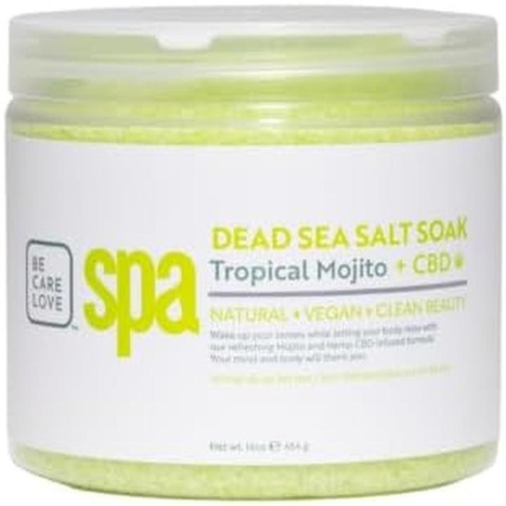 Bcl Spa Totes Meer Salz Soak Tropical Mojito mit CBD 454g (Badeperlen)