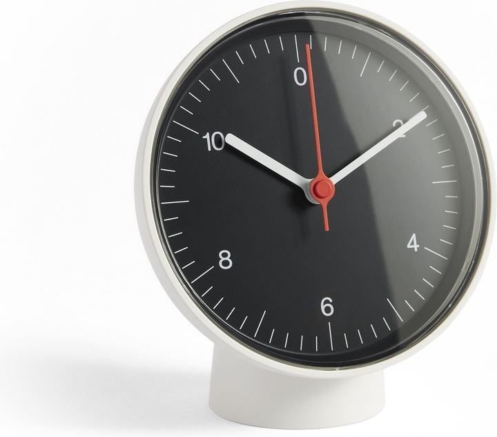 HAY Table Clock Black