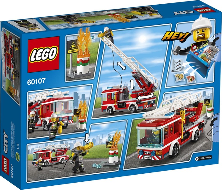 Immagine prodotto LEGO Autopompa (60107, LEGO City)