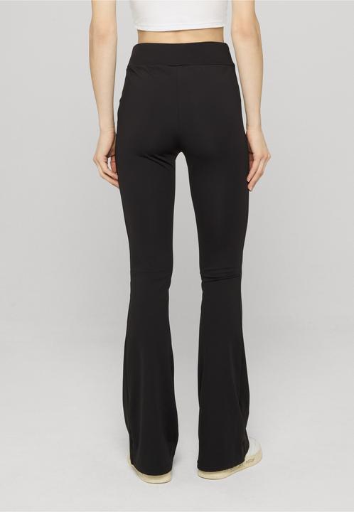 Actual product image Urban Classics Ladies Recycled High Waist Flared Leggings - 17082 (3XL)