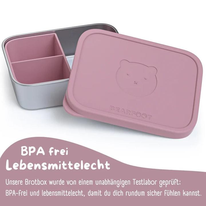 Produktbild Bearfoot Bdose Edelstahl mit Silikoneinsatz