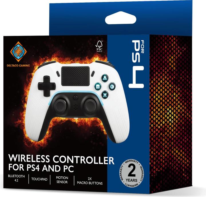 Produktbild Deltaco Gaming Wireless PS4 & PC Controller (PS4, Android, PC)
