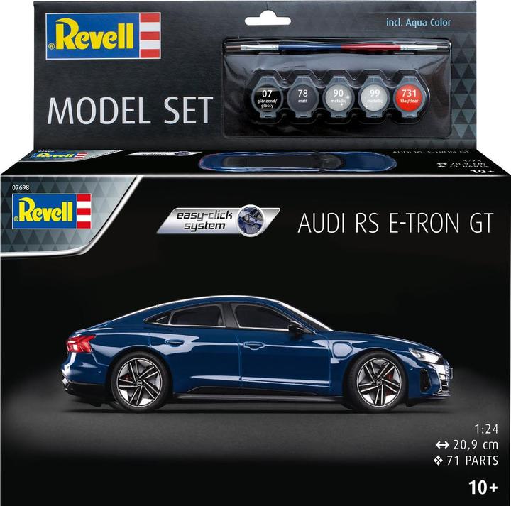 Actual product image Revell MS Audi e-tron GT easy-click system