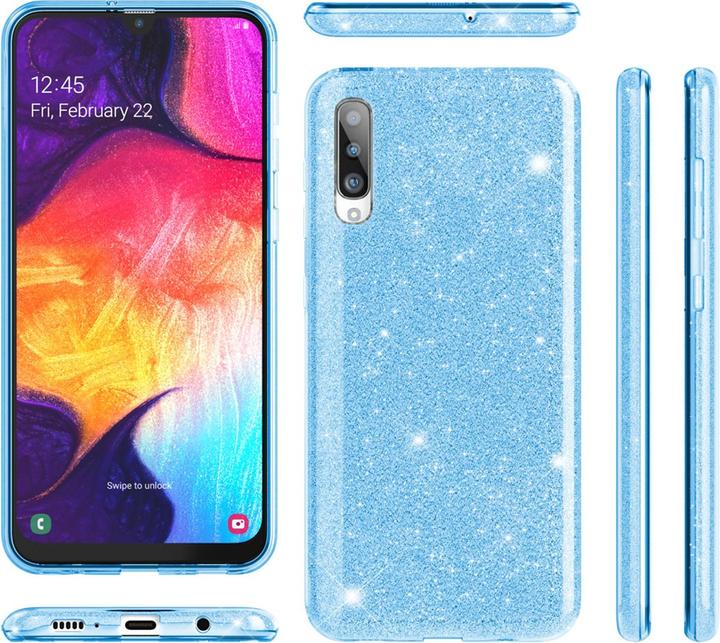 Actual product image Nalia Glitter cover (Samsung Galaxy A50)