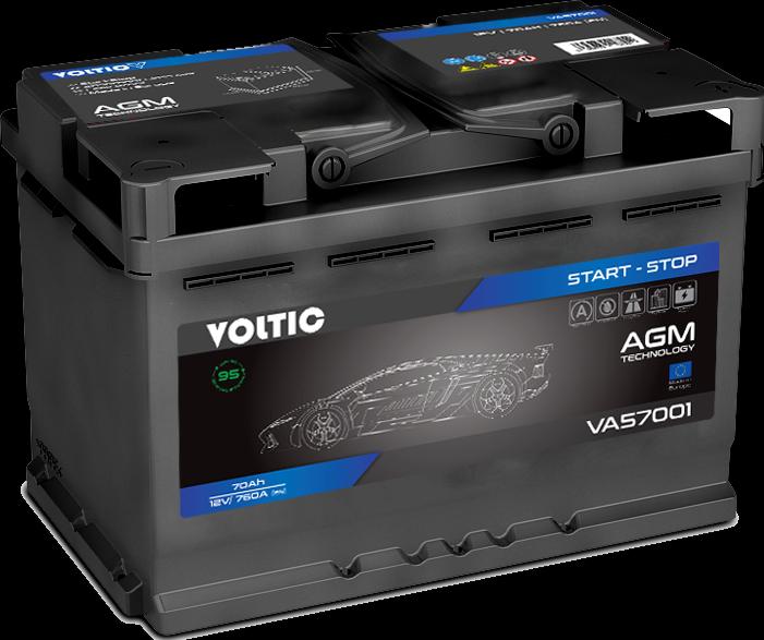 Produktbild Voltic VA57001 Start Stop (12 V, 70 Ah, 760 A)