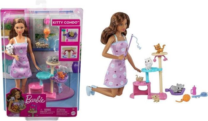 Produktbild Barbie Puppe und Kätzchen Kratzbaum