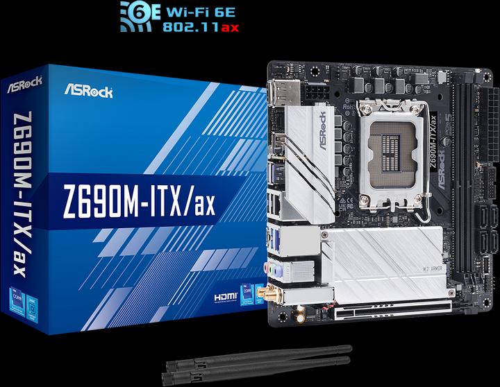 Produktbild AsRock Z690M (LGA 1700, Intel Z690H, Mini-ITX)