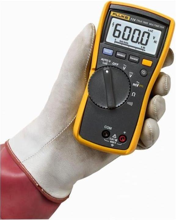 Actual product image Fluke Multimeter 114 (CAT III 600V, Handheld multimeter)
