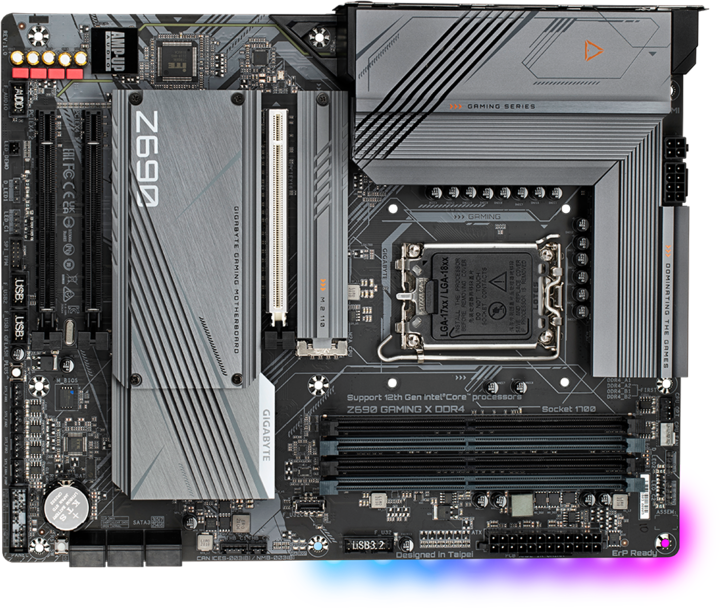 Produktbild Gigabyte Z690 Gaming X (LGA 1700, Intel Z690 (DDR4), ATX)