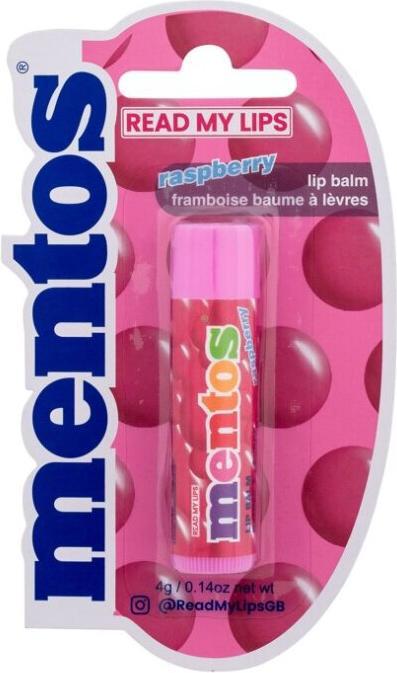 Actual product image mentos Lip Balm Raspberry 4g (Lip balm)