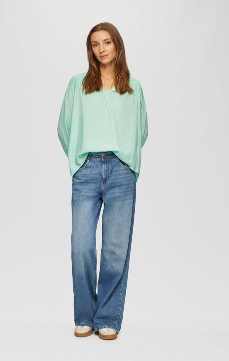 Immagine prodotto S.Oliver Bluse Strukturierte Bluse aus Viskosemix mit Smok-Details (34)