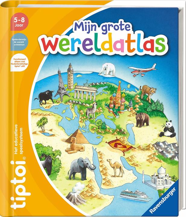 Image du produit Ravensburger Tiptoi Buch Der Weltatlas (Néerlandais)