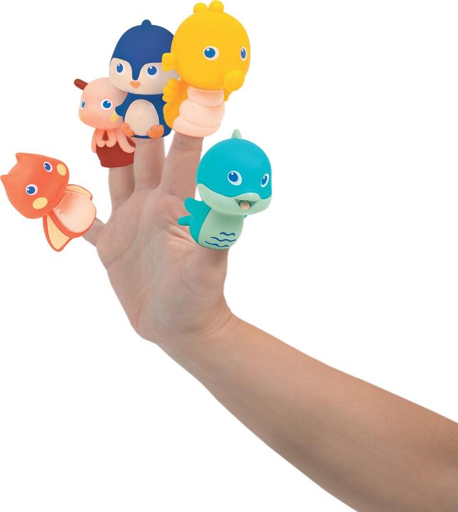 Actual product image LUDI Bath book and Finger figures - (LU40018)