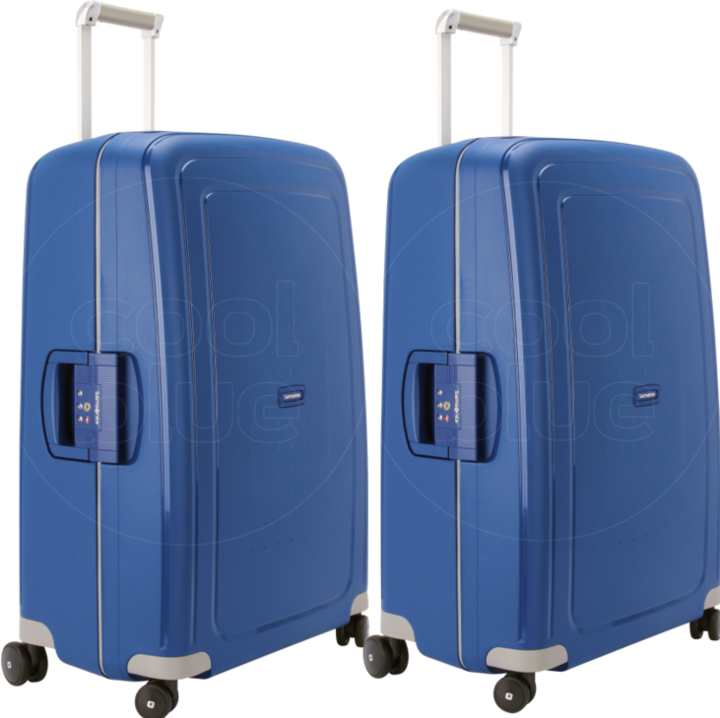 Actual product image Samsonite S'Cure Spinner 75cm Duo Pack Dark Blue (102 l)