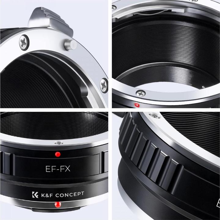 Actual product image K&F Concept High Precision Lens Adapter Mount, EOS-FX