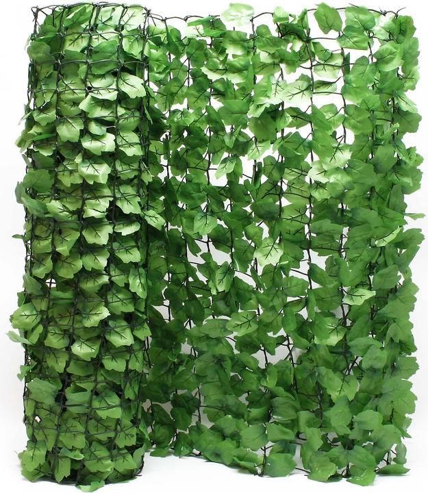 Wiltec Filet pare-vue aspect feuillage 300cm x 150cm Couvre-mur Bâche pare-vue Filet (300 cm)