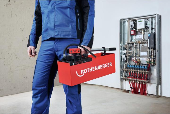 Image du produit Rothenberger Gobelet d'essai de pression avec technique d'essai numérique et revêtement DURAMANT.