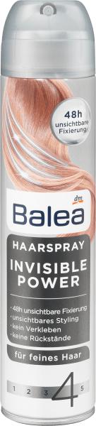 Image du produit dm Balea Laque pour cheveux Invisible Power (300 ml)
