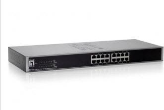 Image du produit LevelOne FSW-1650 Commutateur Fast Ethernet 16 ports Nouvelle ligne (16 ports)